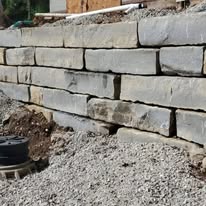 Brick and concrete repair work